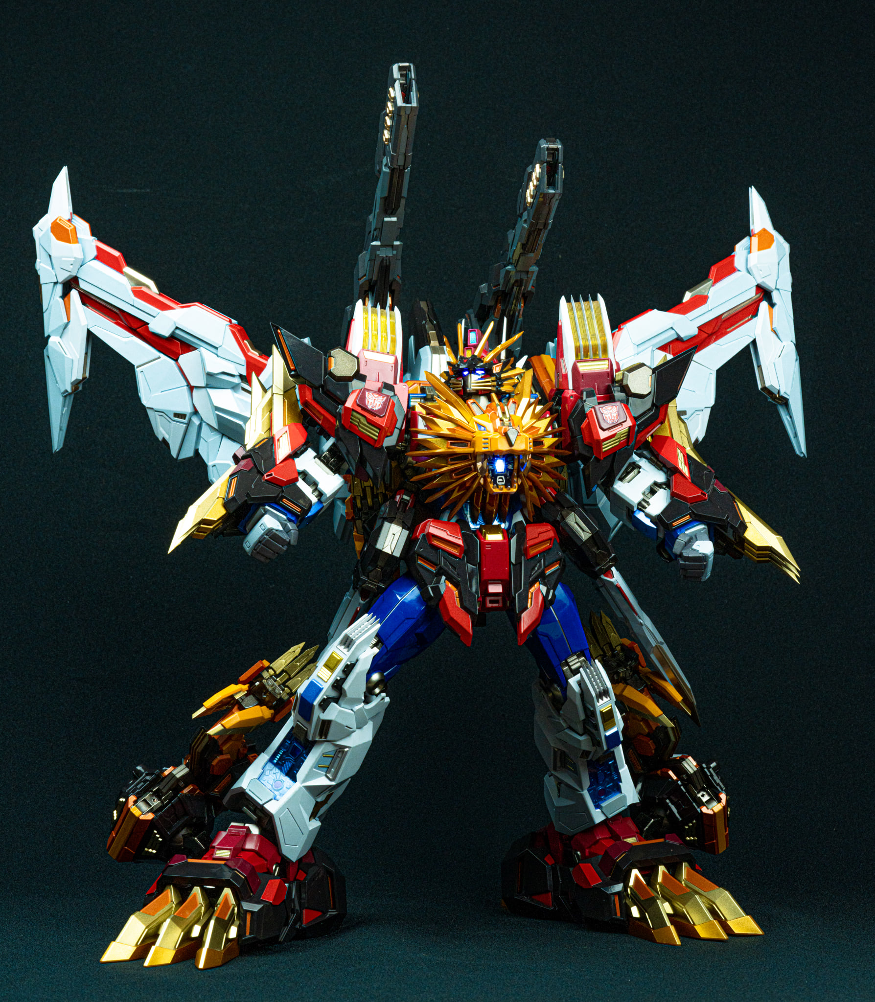 鉄機巧 TRANSFORMERS STAR SABER・VICTORY LEO Transformers haslab combining Star saber with victory Leo to